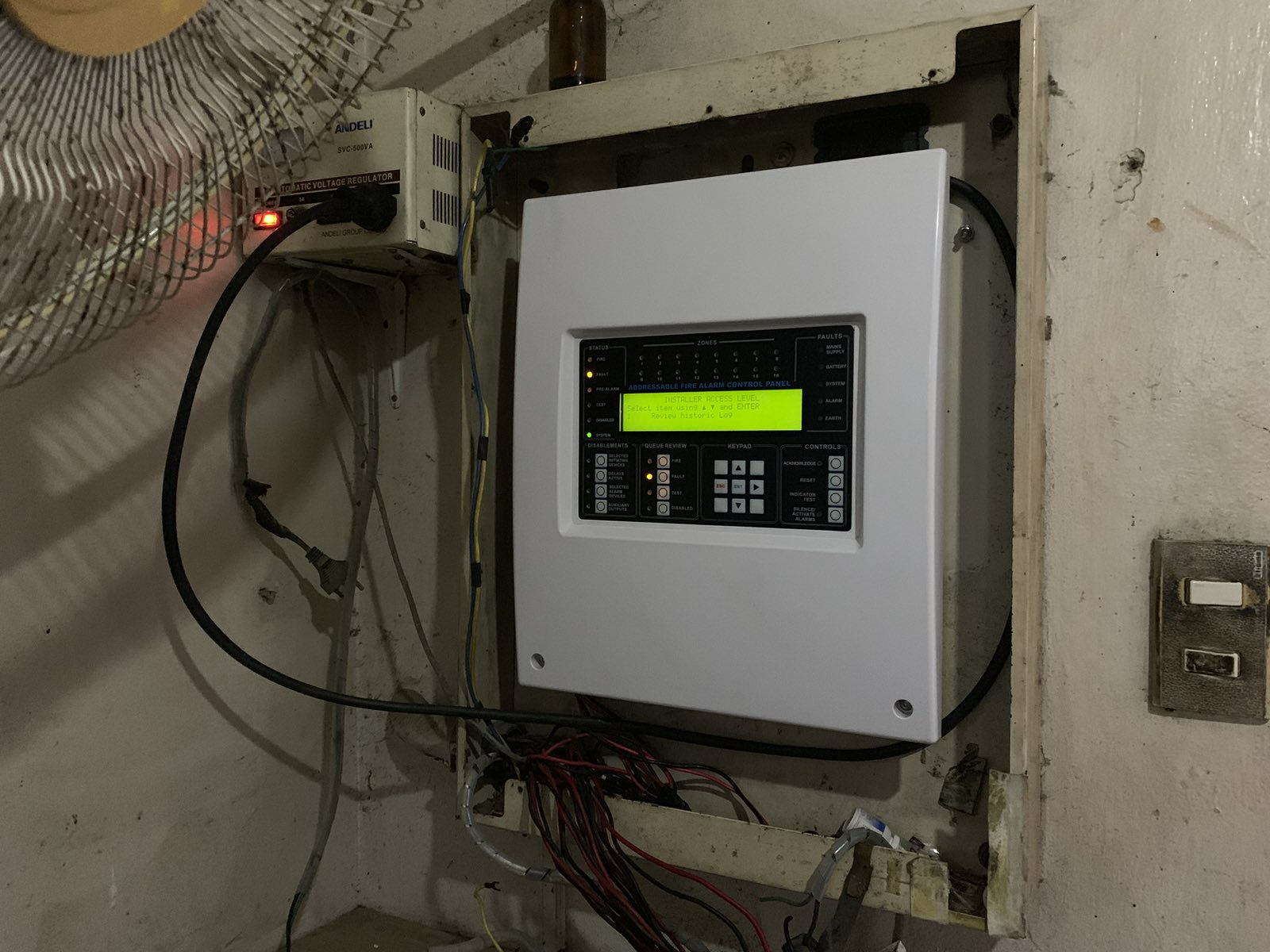 Fire Alarm Control Panel